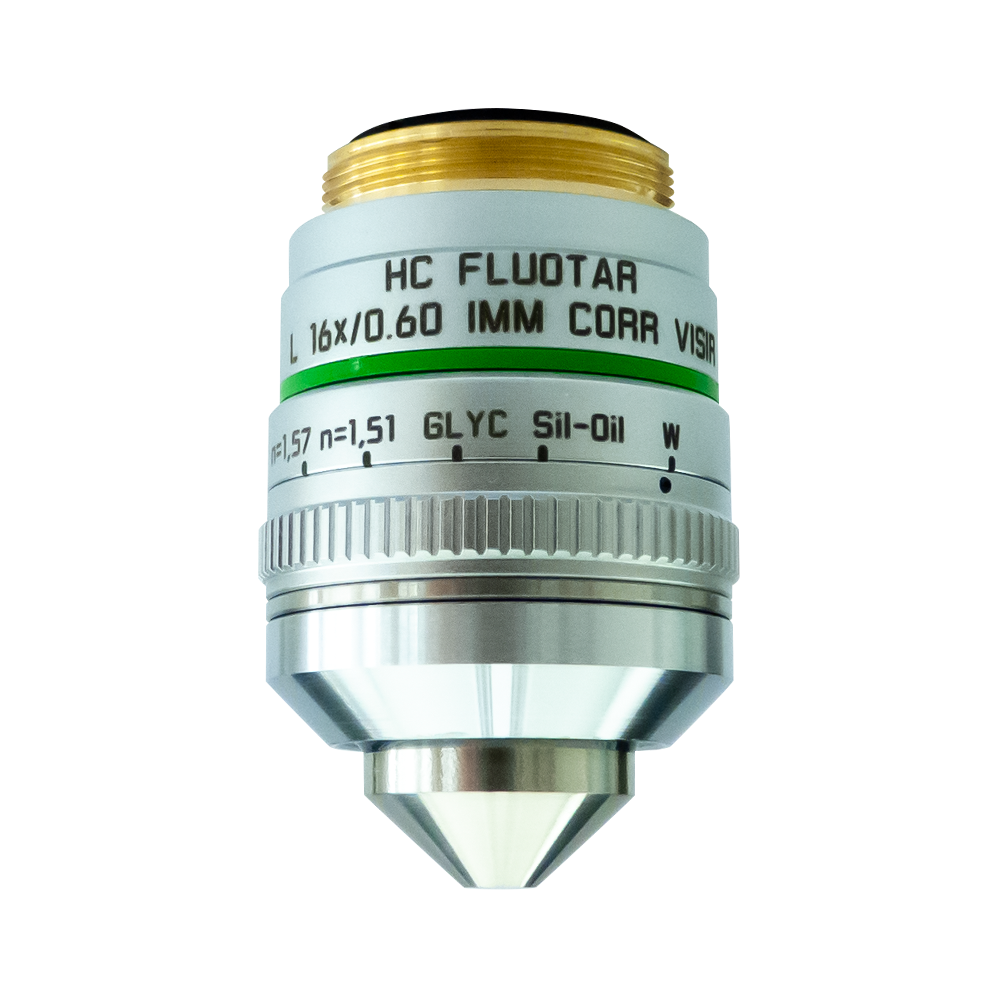 Microscope Objective HC FLUOTAR L 16x/0,60 IMM CORR VISIR